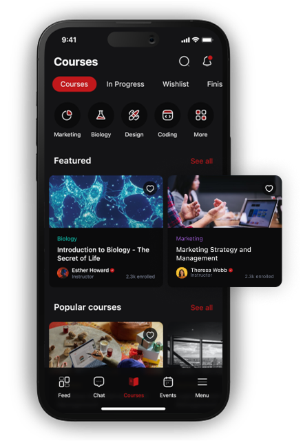 The National Society of Leadership and Success product interface